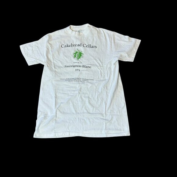 Cakebread Cellars Vintage Sauvignon Blanc Vintage 1978 Single Stitch T shirt - Picture 1 of 8